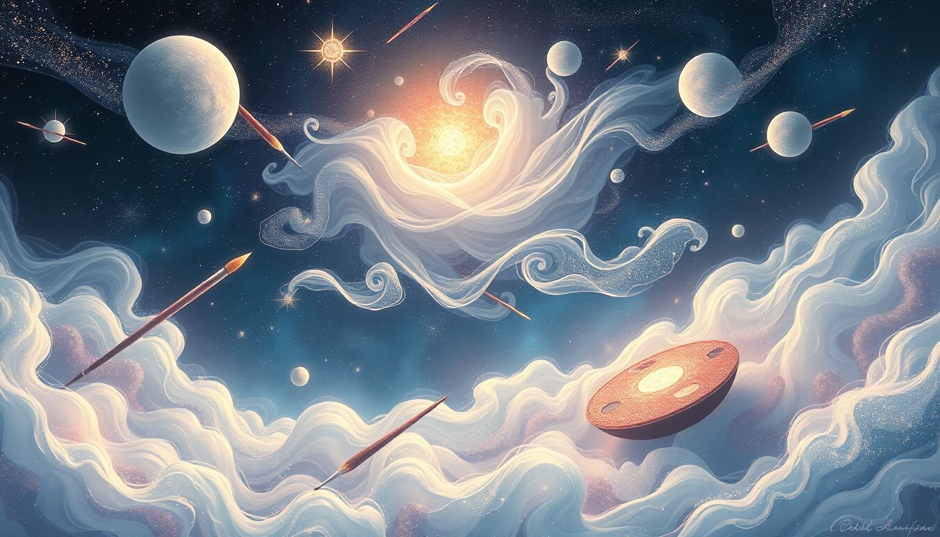 Ein Künstler-Traum symbolisiert kreative Selbstentfaltung und innere Inspiration.