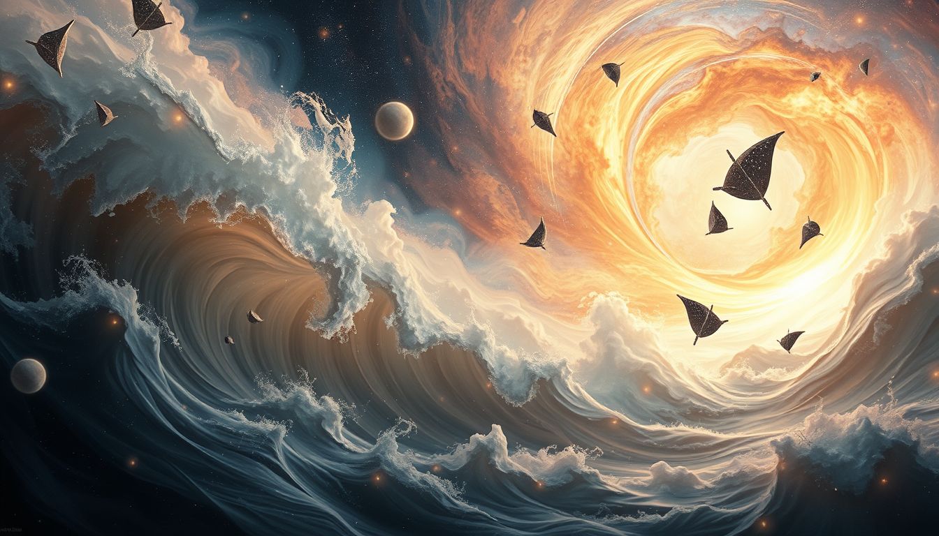 Träume von Naturkatastrophen symbolisieren oft bevorstehende innere Konflikte.