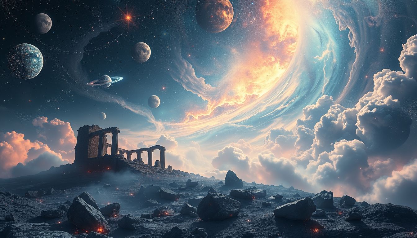 Überbleibsel symbolisieren oft den Wandel und die Akzeptanz der Vergänglichkeit.