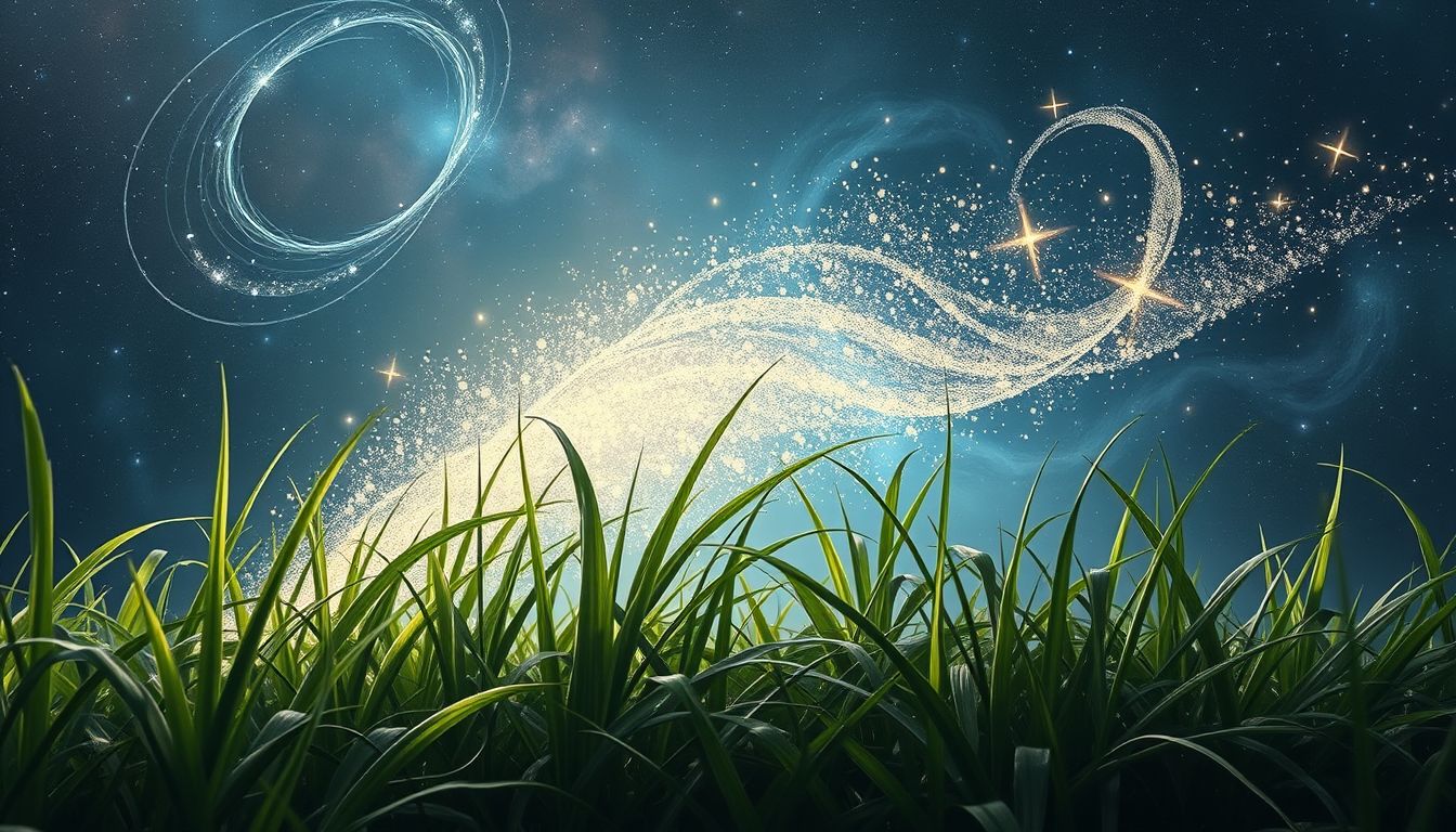 Das Schneiden von Zypergras symbolisiert Loslassen und Neuanfang.