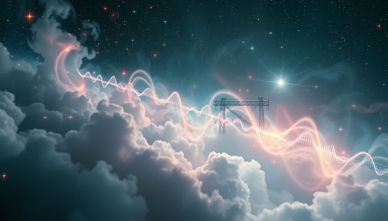 Das Sehen eines Telegrafen symbolisiert schnelle Kommunikation und Botschaften.