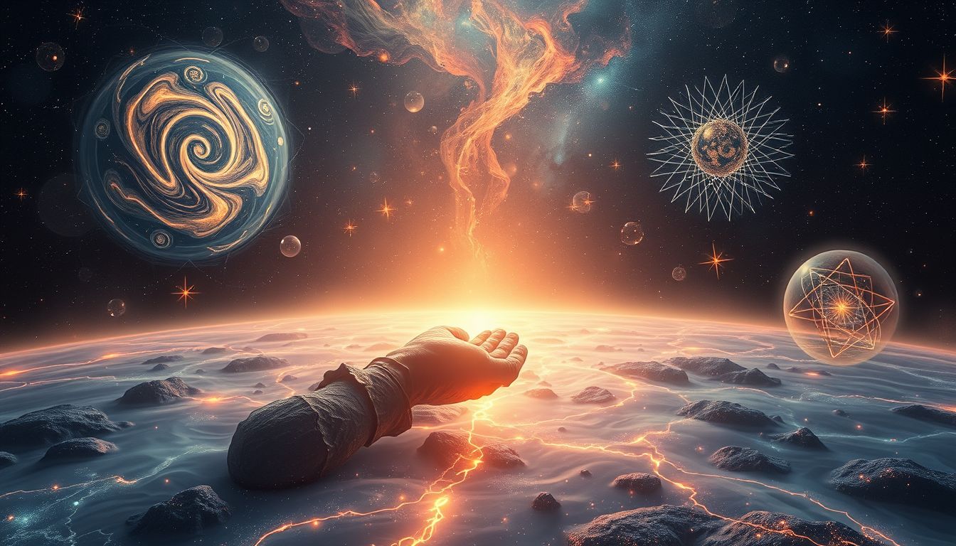 Das Ausgraben nach Öl symbolisiert innere Kraft und kreative Transformation.