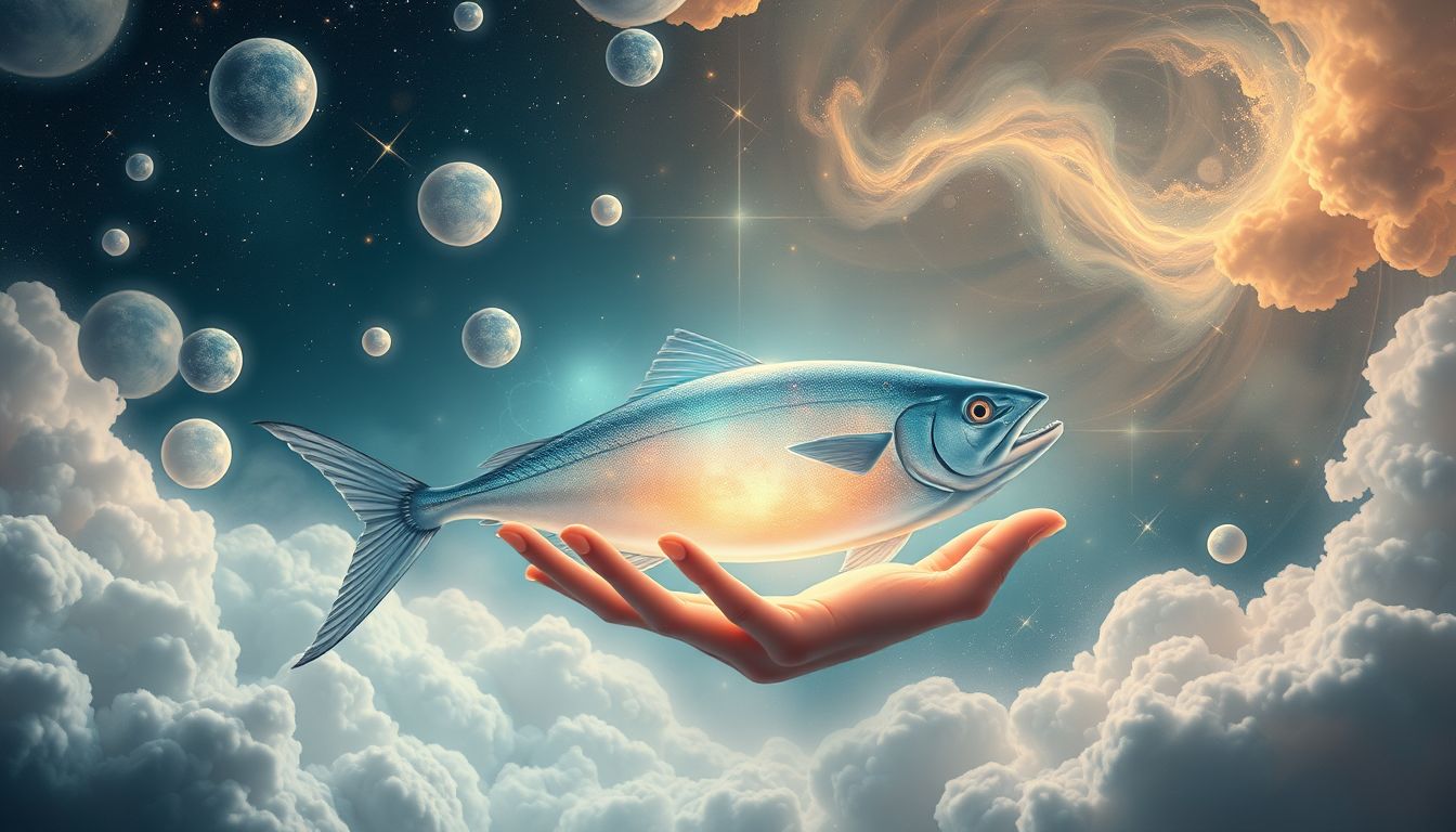 Der 13. Thunfisch symbolisiert unerwartete Geschenke und Glück.