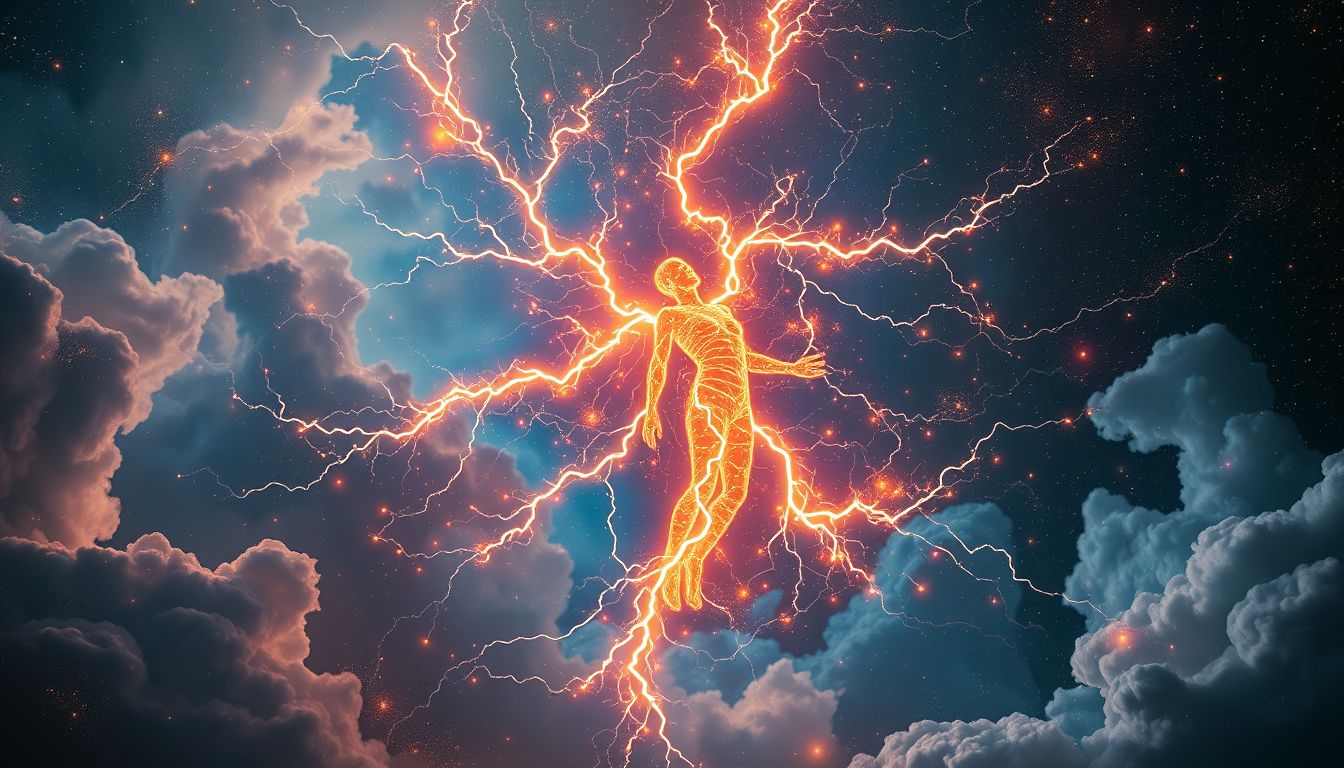 Träume von Blitzfeuer symbolisieren plötzliche Erleuchtung und Veränderung.