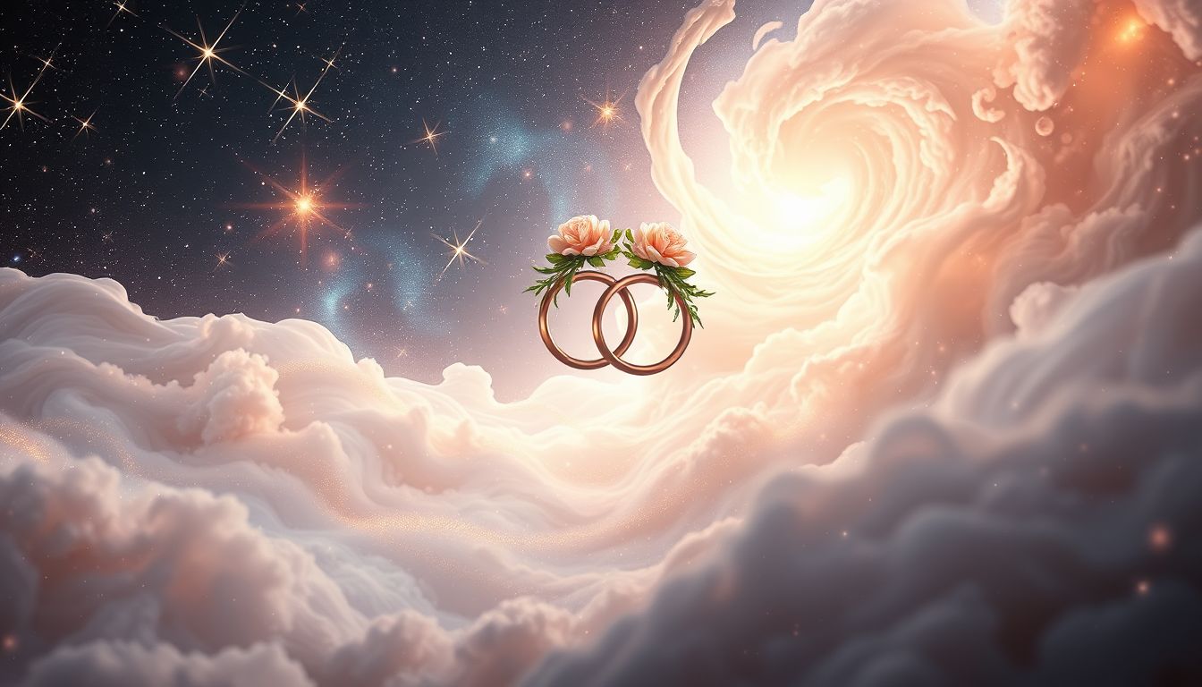 Ein Hochzeitstag im Traum symbolisiert oft Neuanfänge und Verbundenheit.