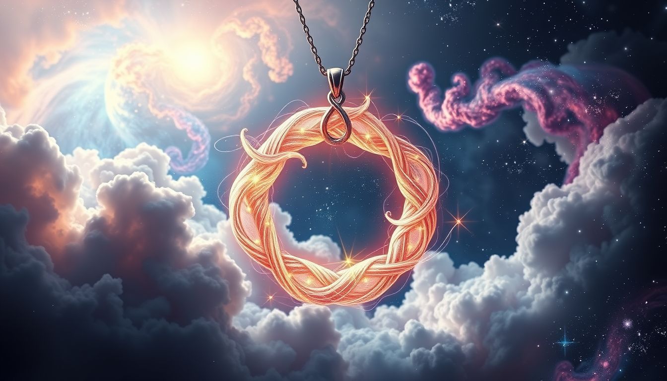 Der Uroboros-Schmuck symbolisiert ewigen Schutz und innere Stärke.