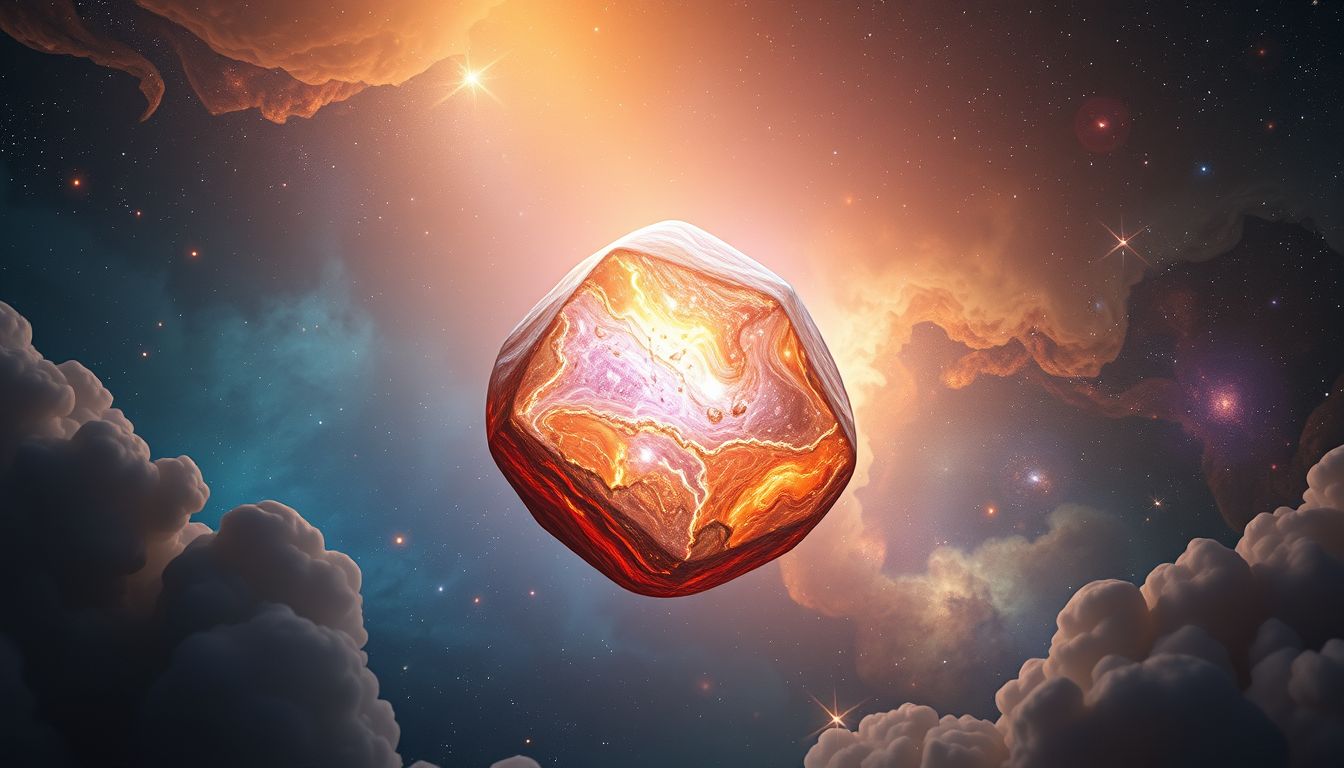 Ein farbwechselnder Xylolith symbolisiert innere Wandlung und Entwicklung.