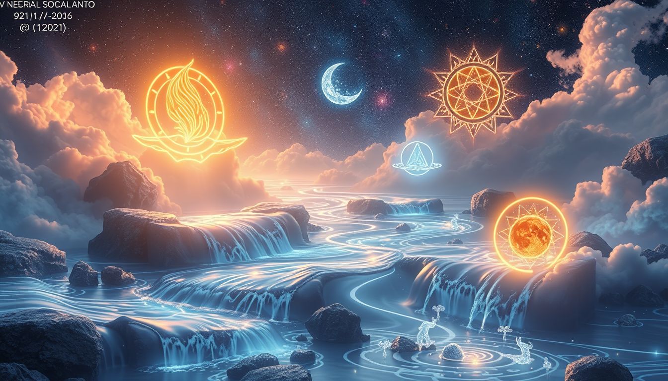 Heilwasser symbolisiert Harmonie, Gleichgewicht und natürliche Lebensenergie.