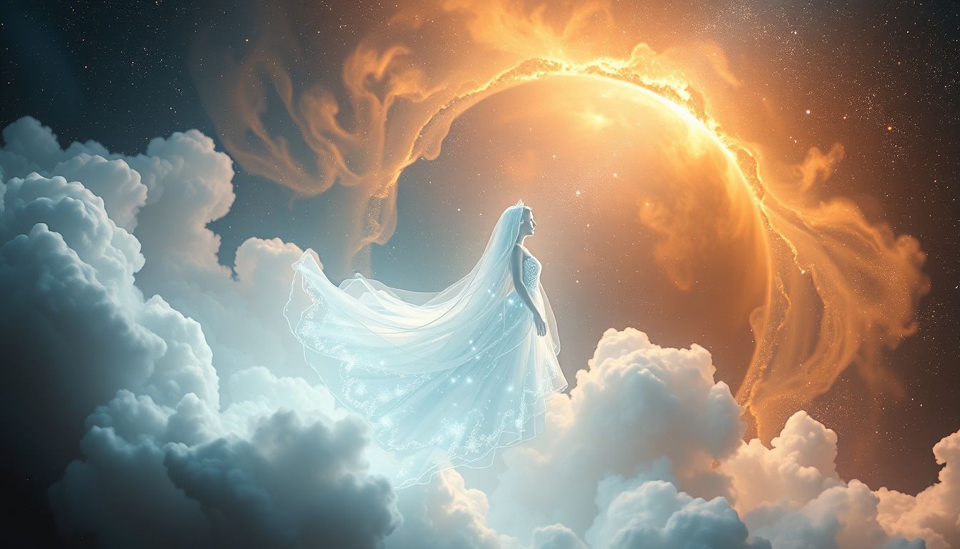 Das Traum-Brautkleid symbolisiert oft Selbstakzeptanz und Neuanfang.