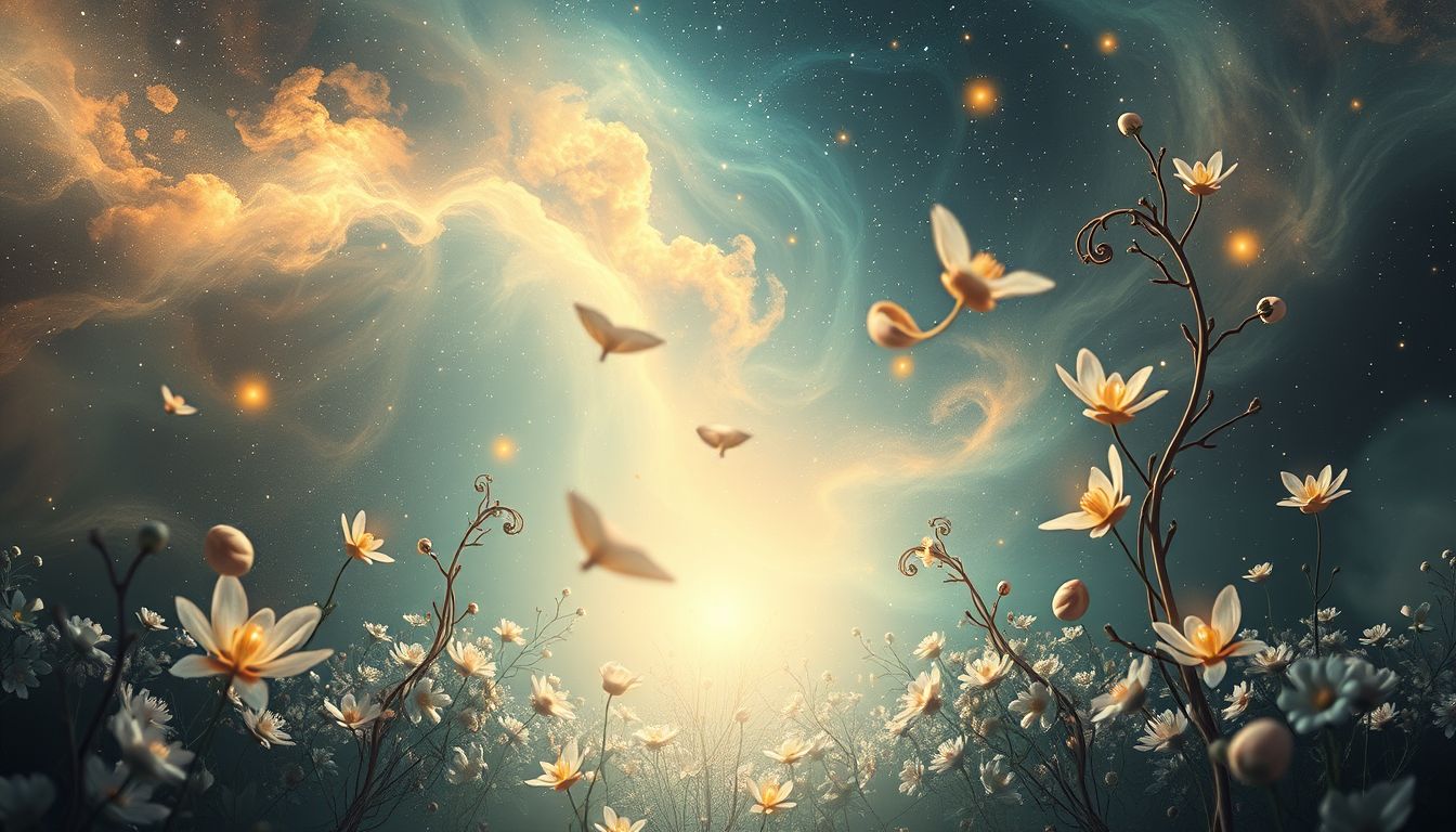 Im Frühling von Saatgut träumen symbolisiert Neuanfang und Wachstum.
