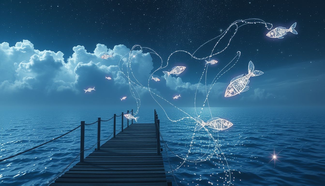 Der Traum vom Fischen am Steg symbolisiert Erfolg und Geduld.