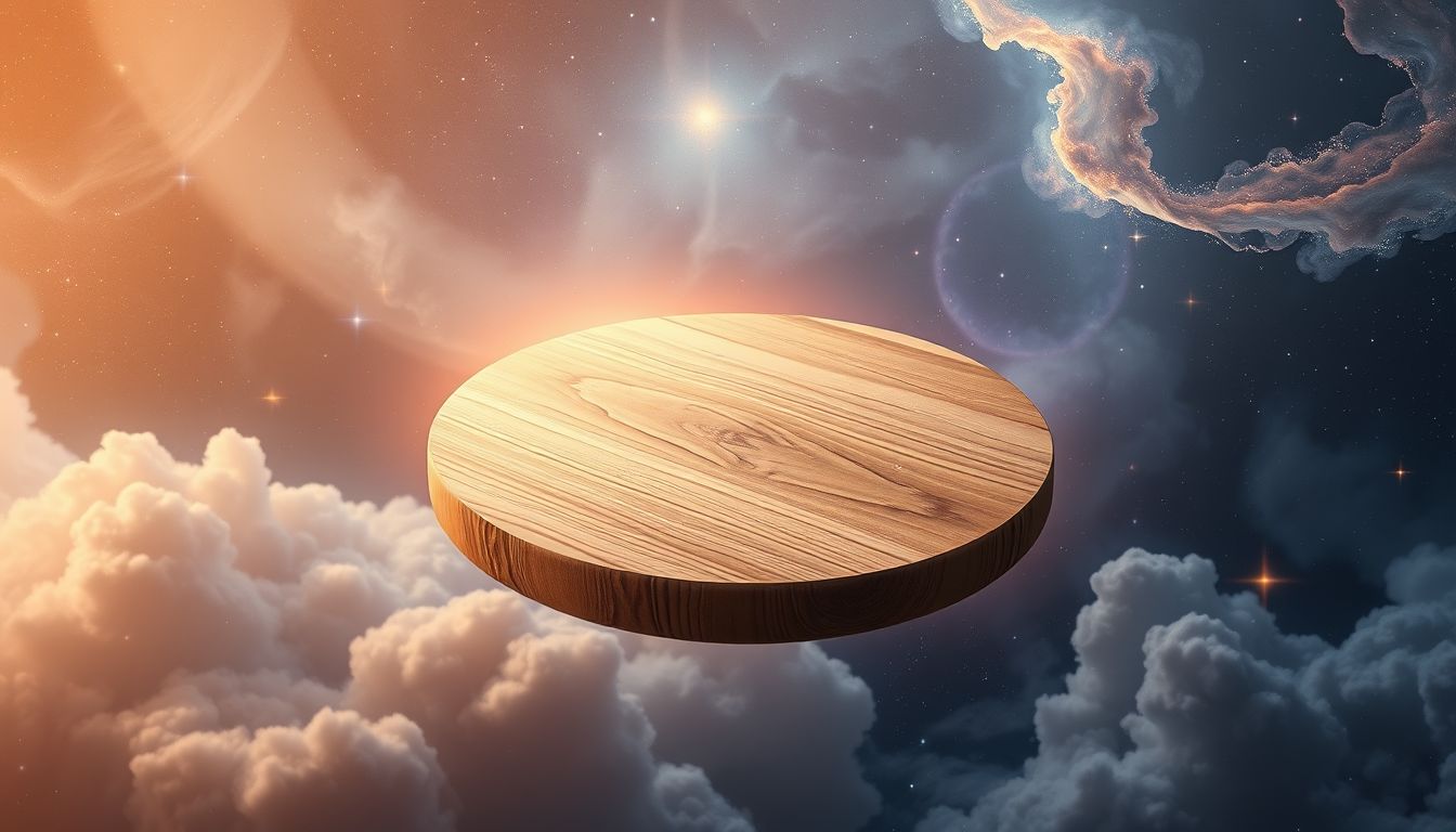 Ein Holzteller im Traum symbolisiert nachhaltige Lebensfreude und Erdverbundenheit.