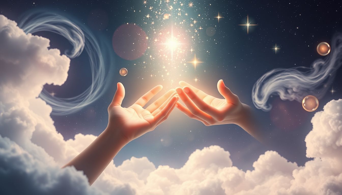 Die Magie eines Zauberers symbolisiert verborgene innere Kräfte.