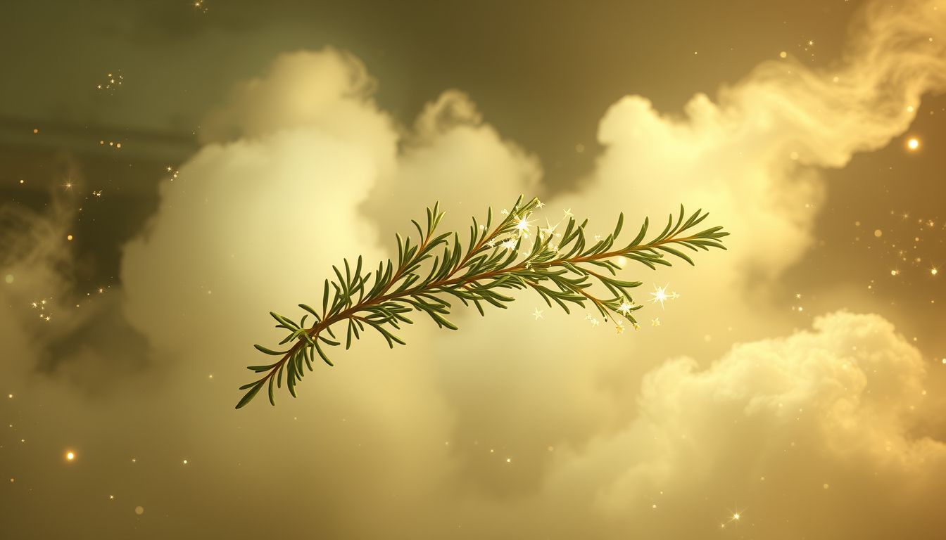 Rosmarin symbolisiert in Kombination mit Kräutern Harmonie und Heilung.