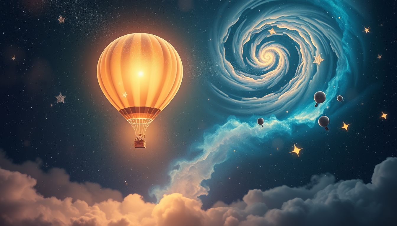 Das Ballonsteigen symbolisiert Freiheit, Abenteuerlust und neue Perspektiven.