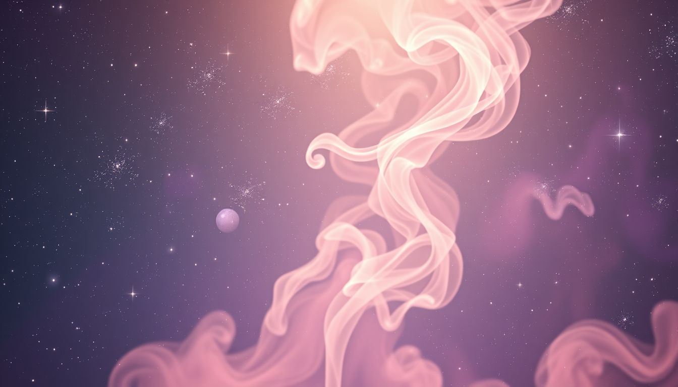 Rauch im Himmel symbolisiert Hoffnung, Gebete und spirituelle Verbindung.