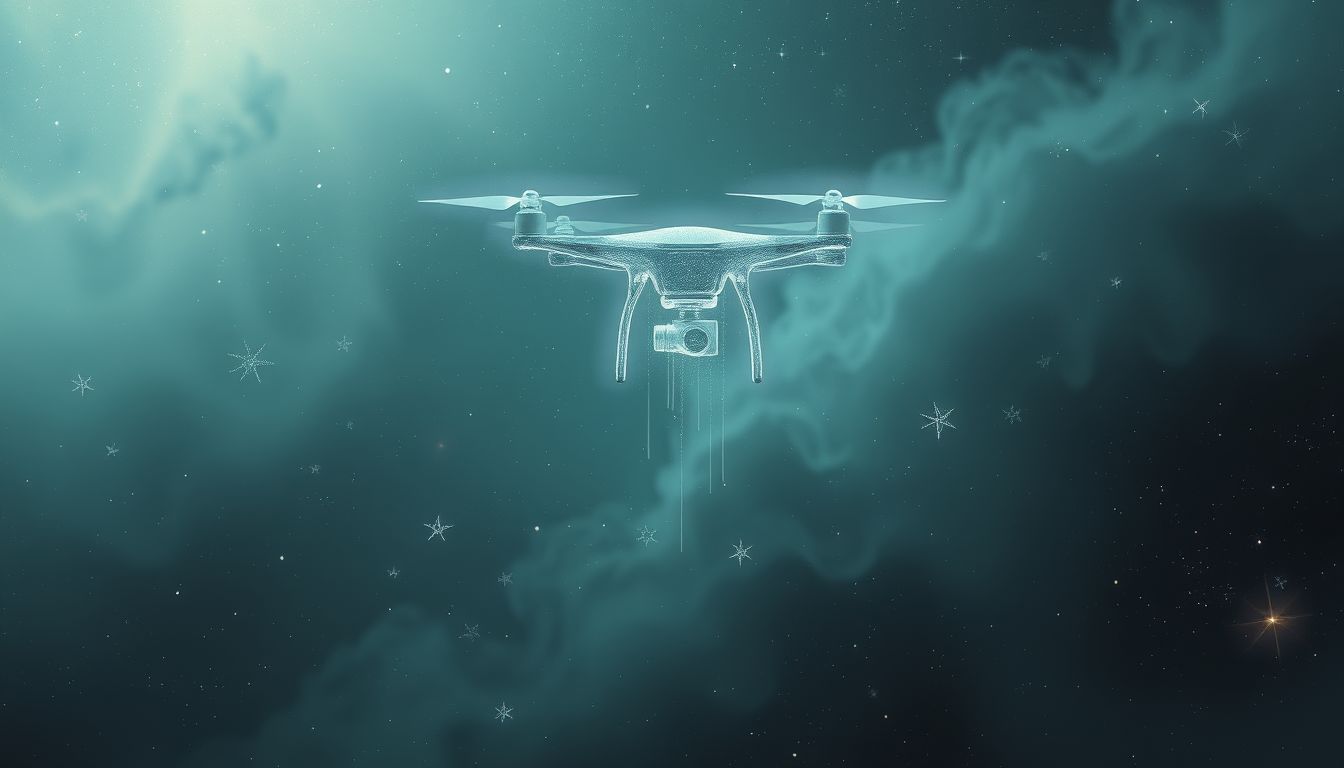 Drohnen symbolisieren im Traum oft Kontrolle und überwachte Freiheit.