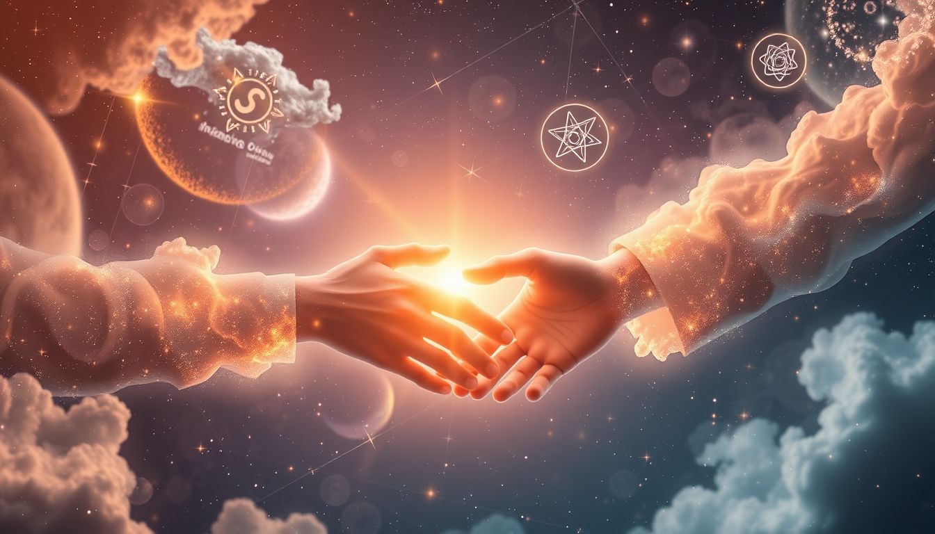 Ein Handschlag mit Prominenten symbolisiert Anerkennung und neuen Einfluss.