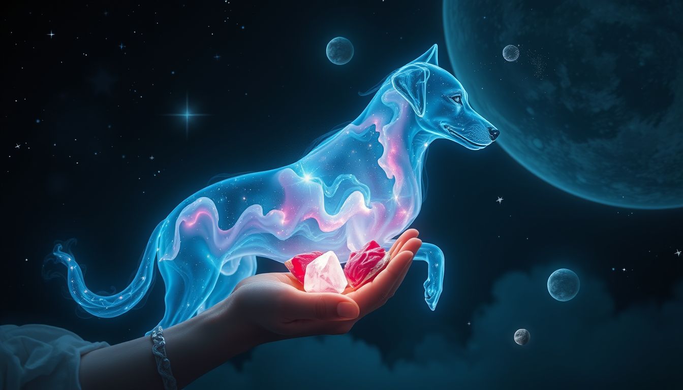 Metzgerhunde symbolisieren in Träumen oft Schutz und Stärke.