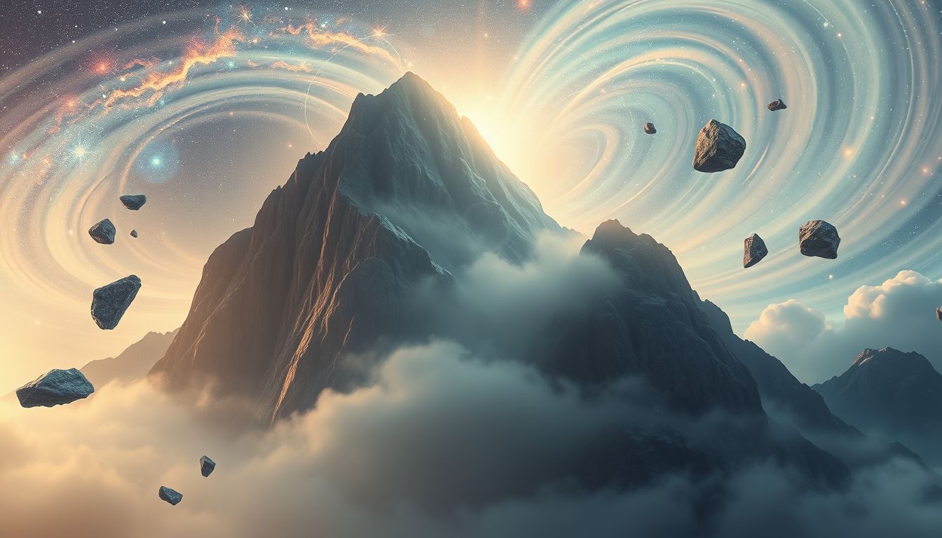 Ein Felsen im Traum symbolisiert innere Stärke und Stabilität.