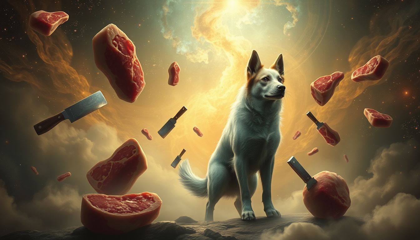 Ein Metzgerhund symbolisiert Schutz und Wachsamkeit in Träumen.