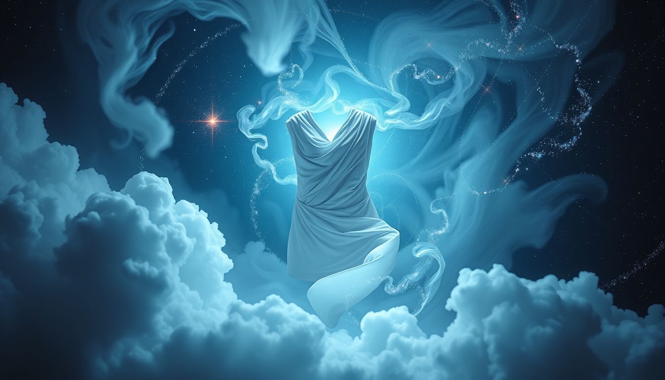 Der Traum von perfekter Anprobe symbolisiert Selbstakzeptanz und Harmonie.