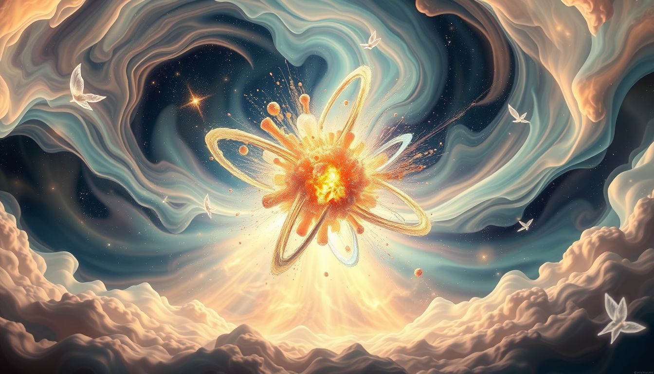 Eine Atomexplosion im Traum symbolisiert oft radikale Veränderung.
