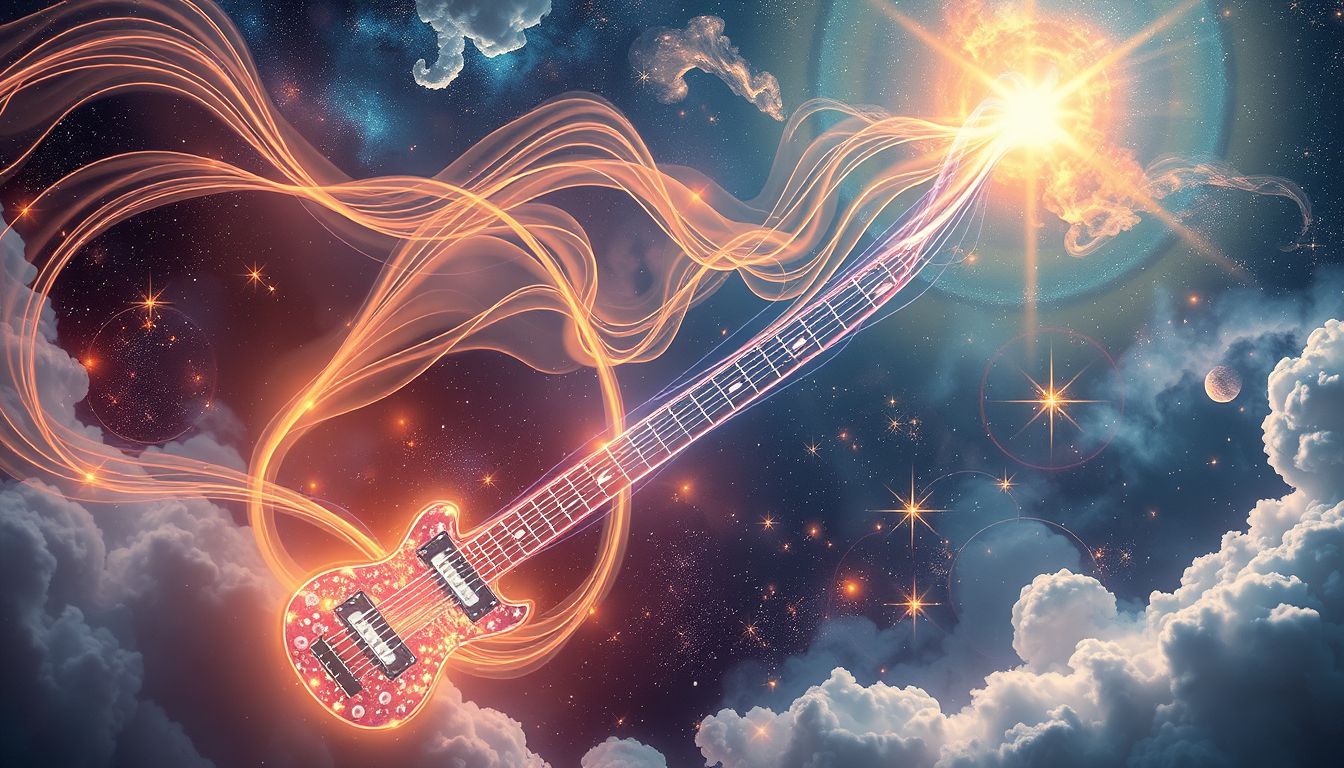 E-Gitarre spielen symbolisiert kreative Selbstdarstellung und Anerkennungswunsch.