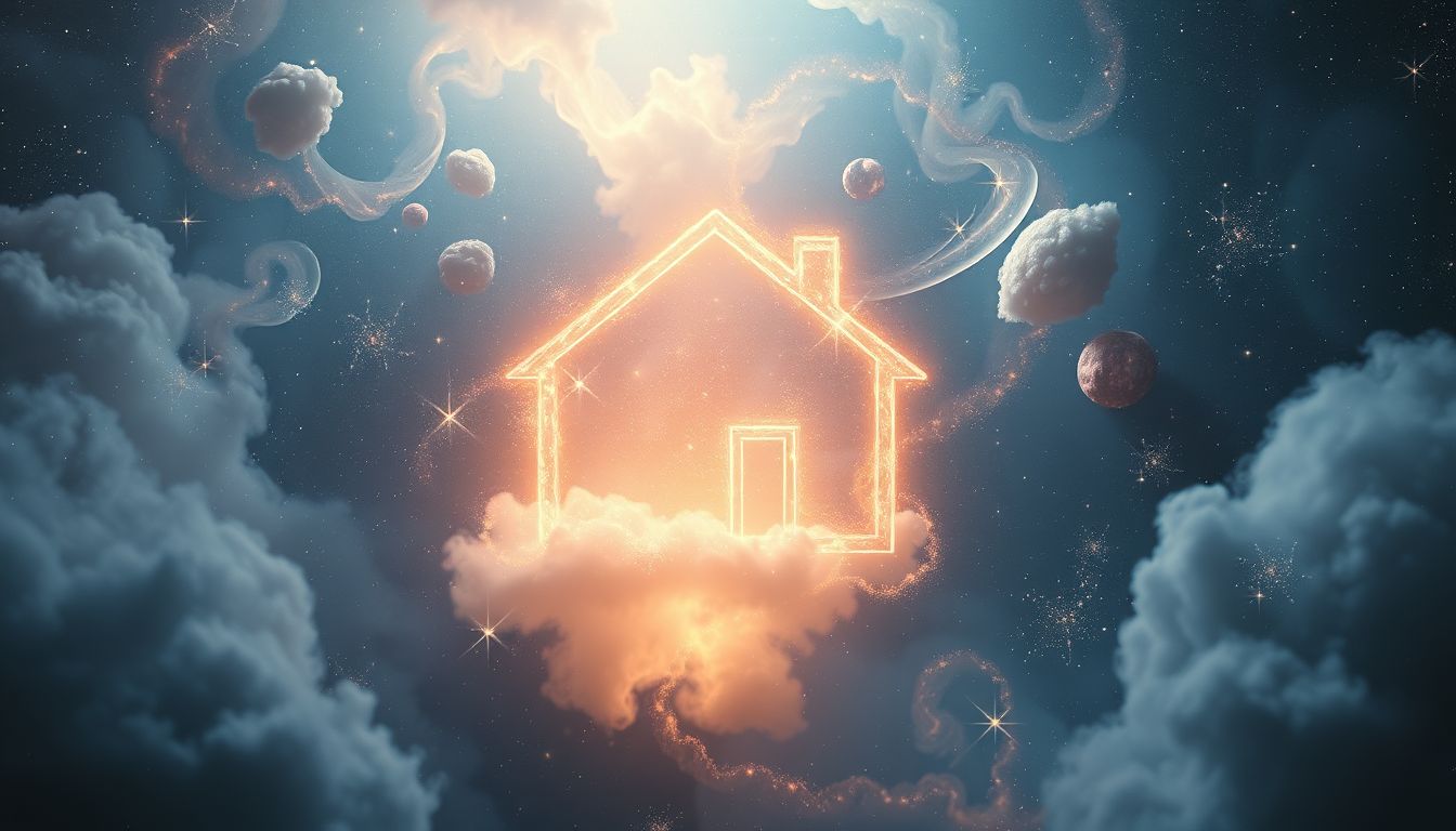Das eigene Haus im Traum symbolisiert das innere Selbst und Sicherheit.