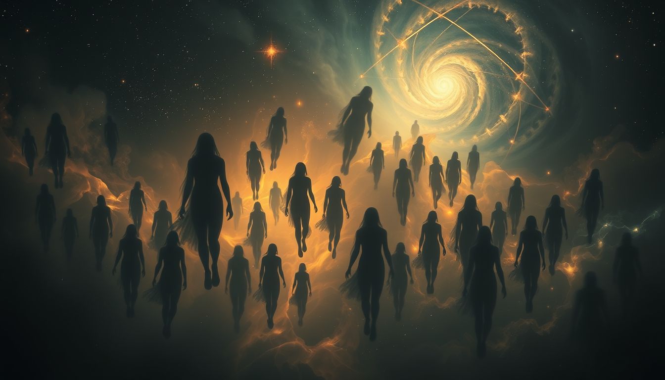 Der dunkle Raum symbolisiert verborgene Ängste vor Kontrollverlust.
