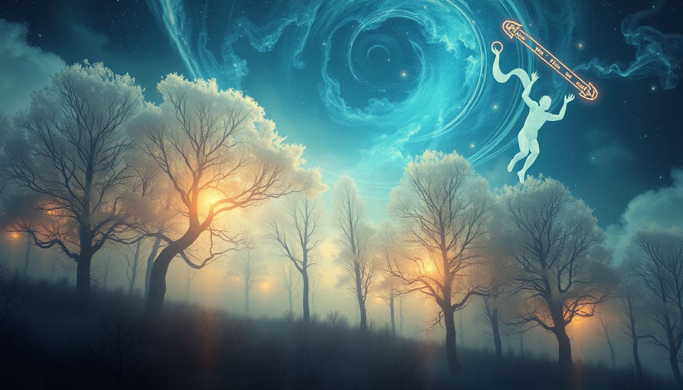 Der Wald symbolisiert Schutz und verborgene Ängste im Traum.