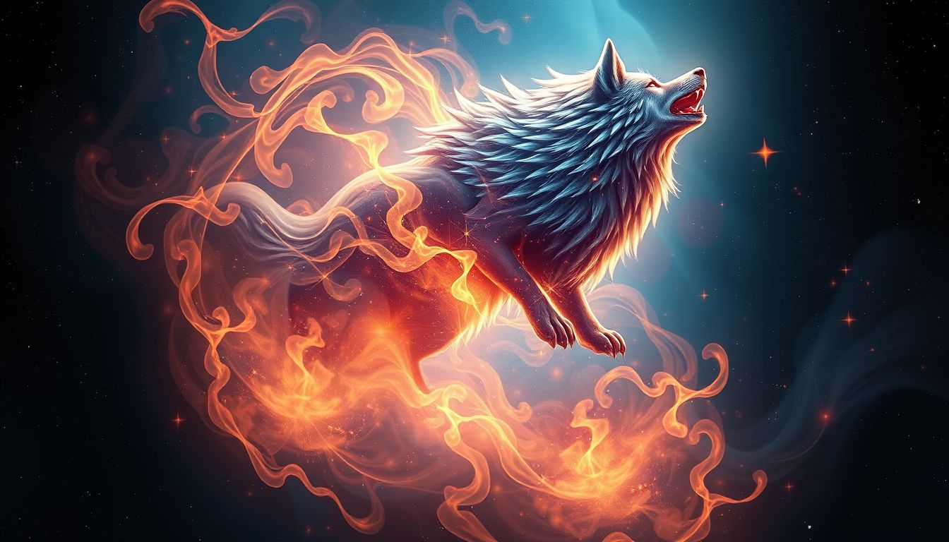 Der Wolf symbolisiert im Traum oft unbewusste Triebe und Bedrohungen.