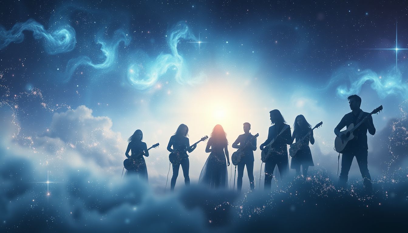Das Auflösen der Musikgruppe symbolisiert innere Konflikte und Wandel.