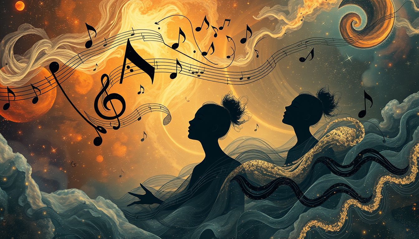 Der Traum warnt vor ungelösten Konflikten durch unangenehme Musik.