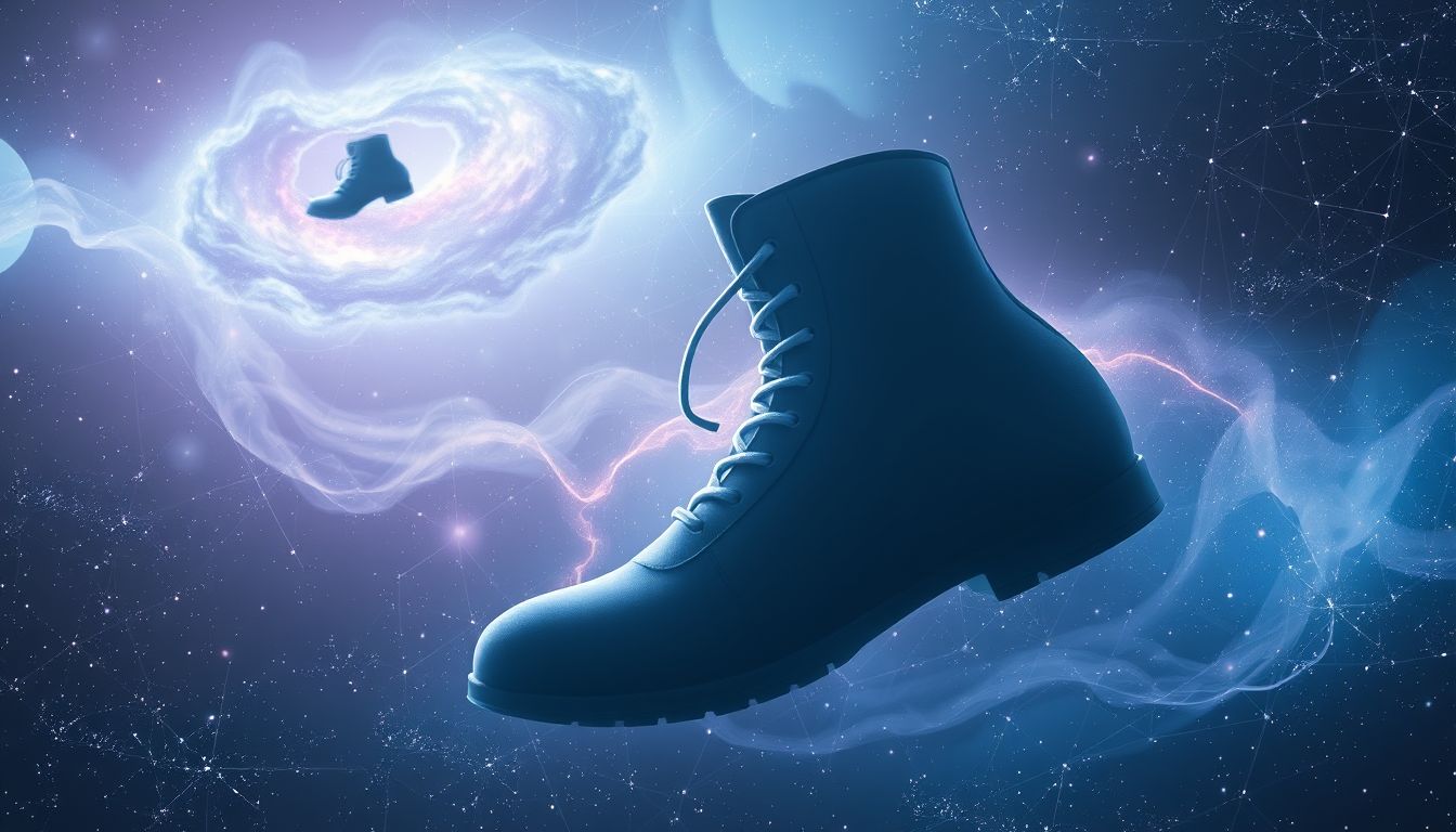 Schuhe symbolisieren im Traum oft Lebensweg und Identität.
