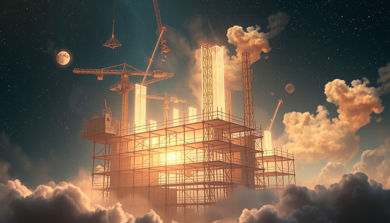 Eine Baustelle im Traum symbolisiert Veränderung und Neubeginn.