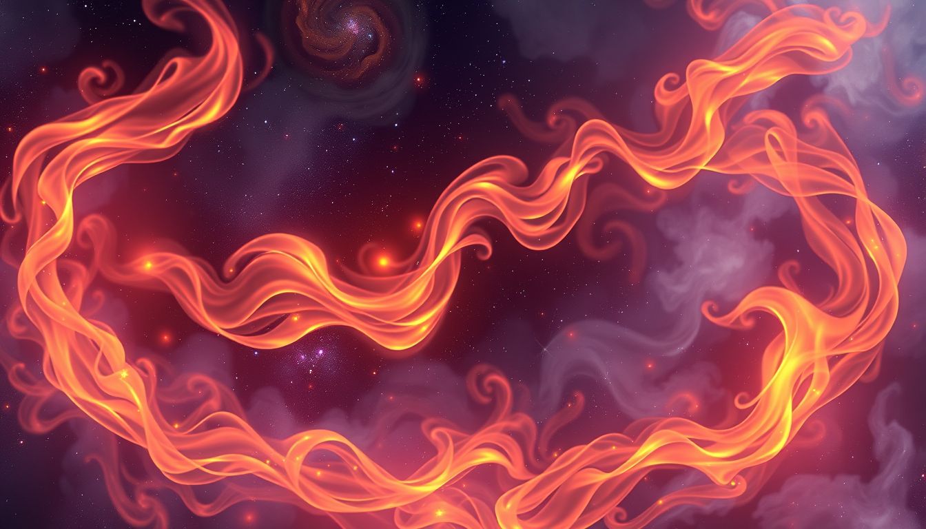 In Träumen symbolisiert Feuer oft innere Transformation und Erneuerung.