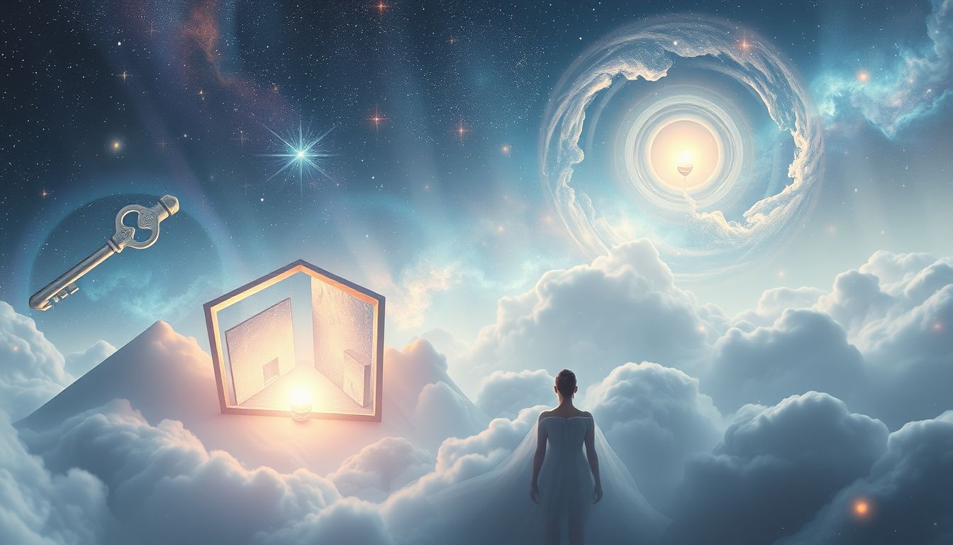 Das Durchsuchen der Wohnung im Traum symbolisiert innere Selbstentdeckung.