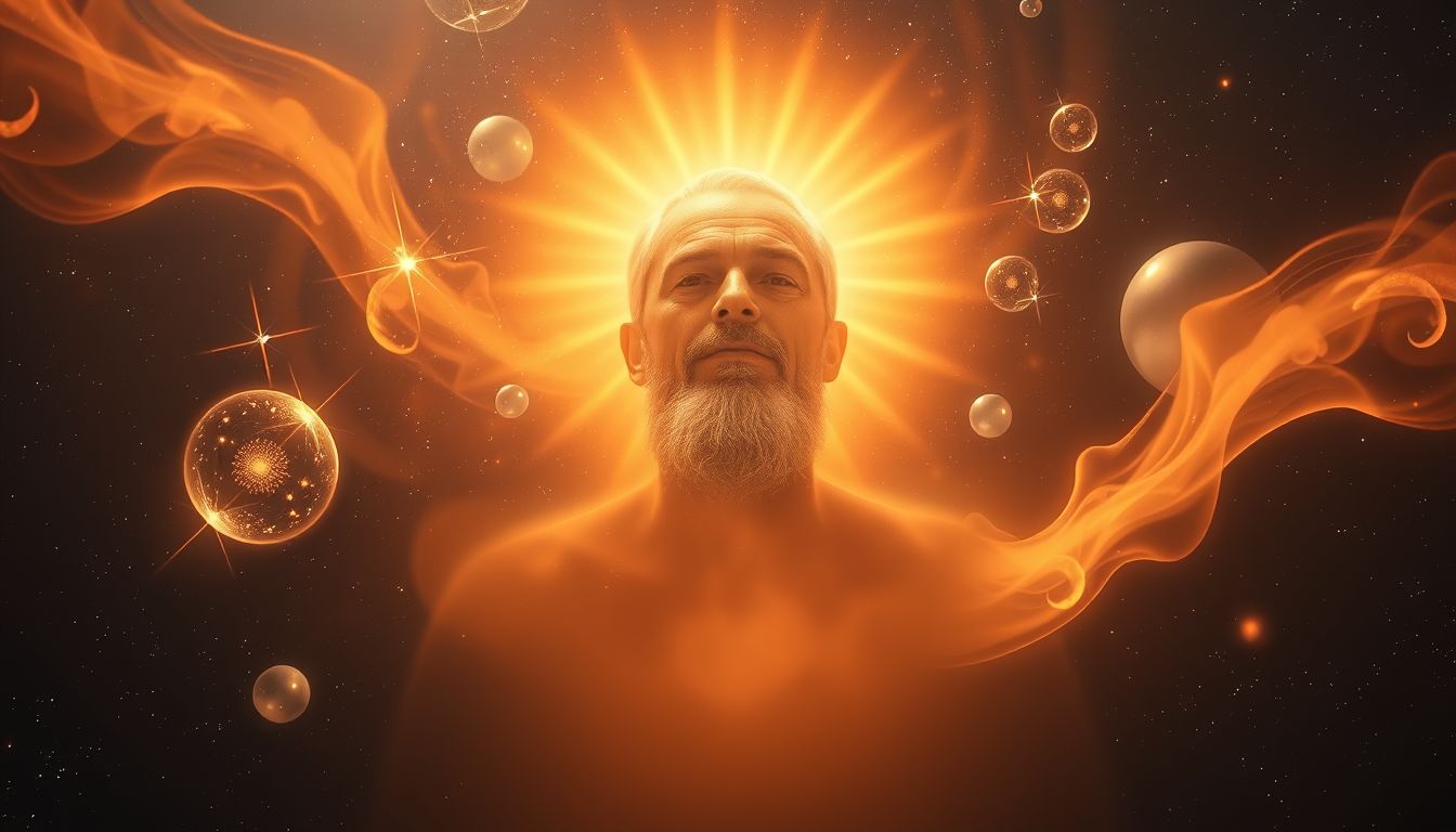 Ein glücklicher Vater symbolisiert innere Bestätigung und Wertschätzung.