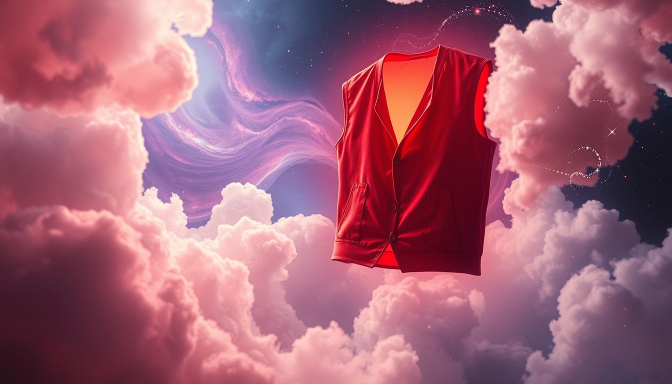 Ein rotes Leibchen symbolisiert Leidenschaft und starke Emotionen im Traum.