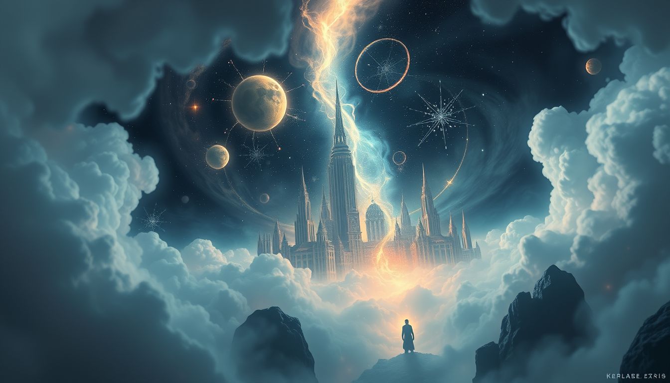 Eine unbekannte Stadt symbolisiert neue Möglichkeiten und innere Entdeckungen.