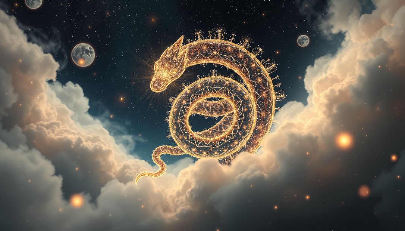 Uroboros-Träume spiegeln oft innere Zyklusprozesse im Alltag.