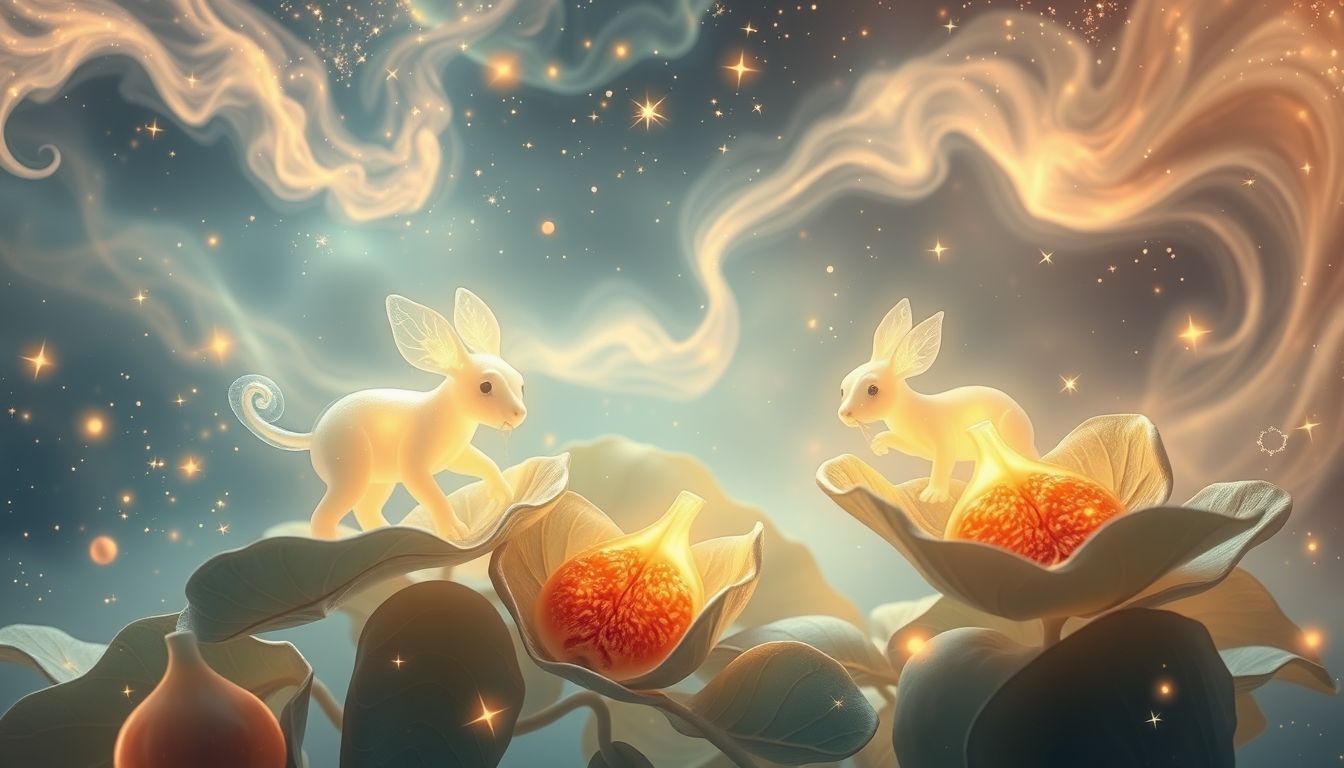 Tiere, die Feigenblätter essen, symbolisieren Reinigung und Erneuerung im Traum.