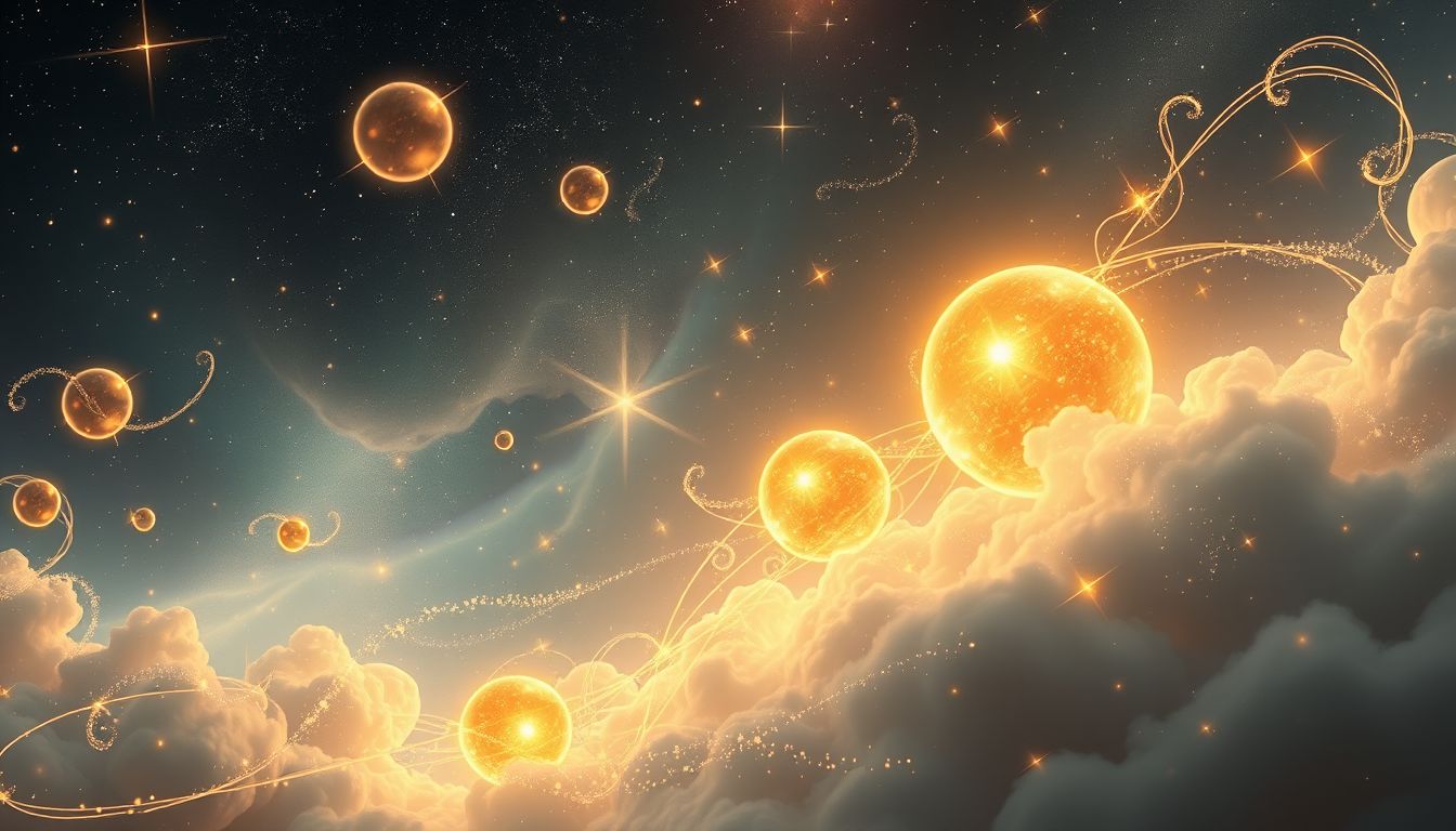 Feines Gold symbolisiert inneren Reichtum und spirituelles Erwachen.