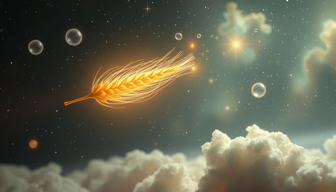 Ein Gerstenkorn symbolisiert im Traum persönlichen Neubeginn und Wachstum.