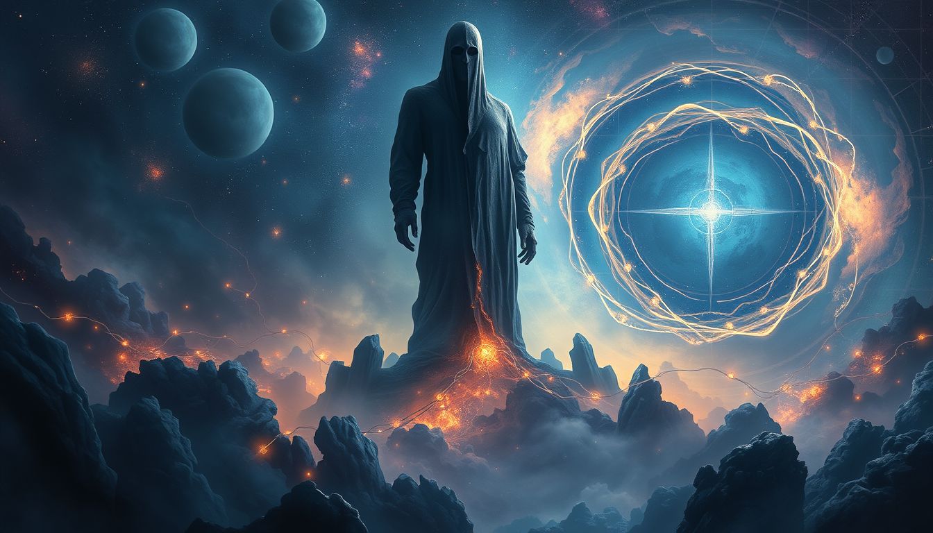 Der Koloss symbolisiert inneren Kampf und unverarbeitete Emotionen.