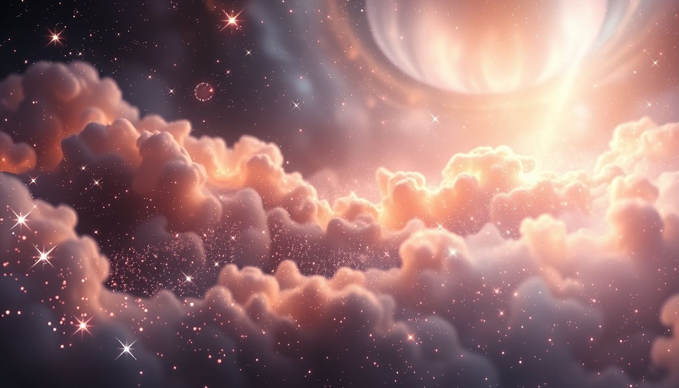 Schimmernde Tränen symbolisieren emotionale Reinigung und tiefes Mitgefühl.