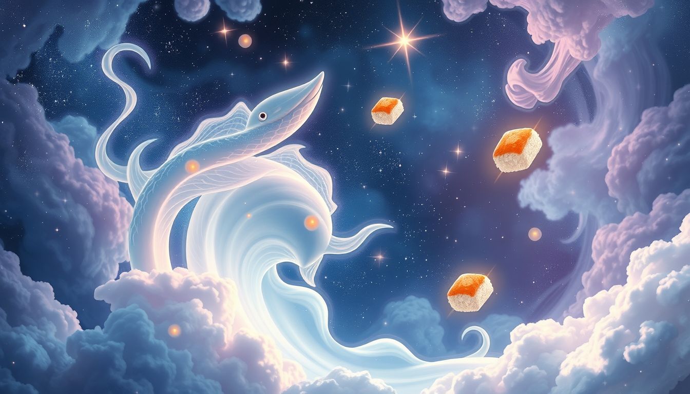 Sushi mit Aal im Traum symbolisiert Heilung und persönliche Transformation.