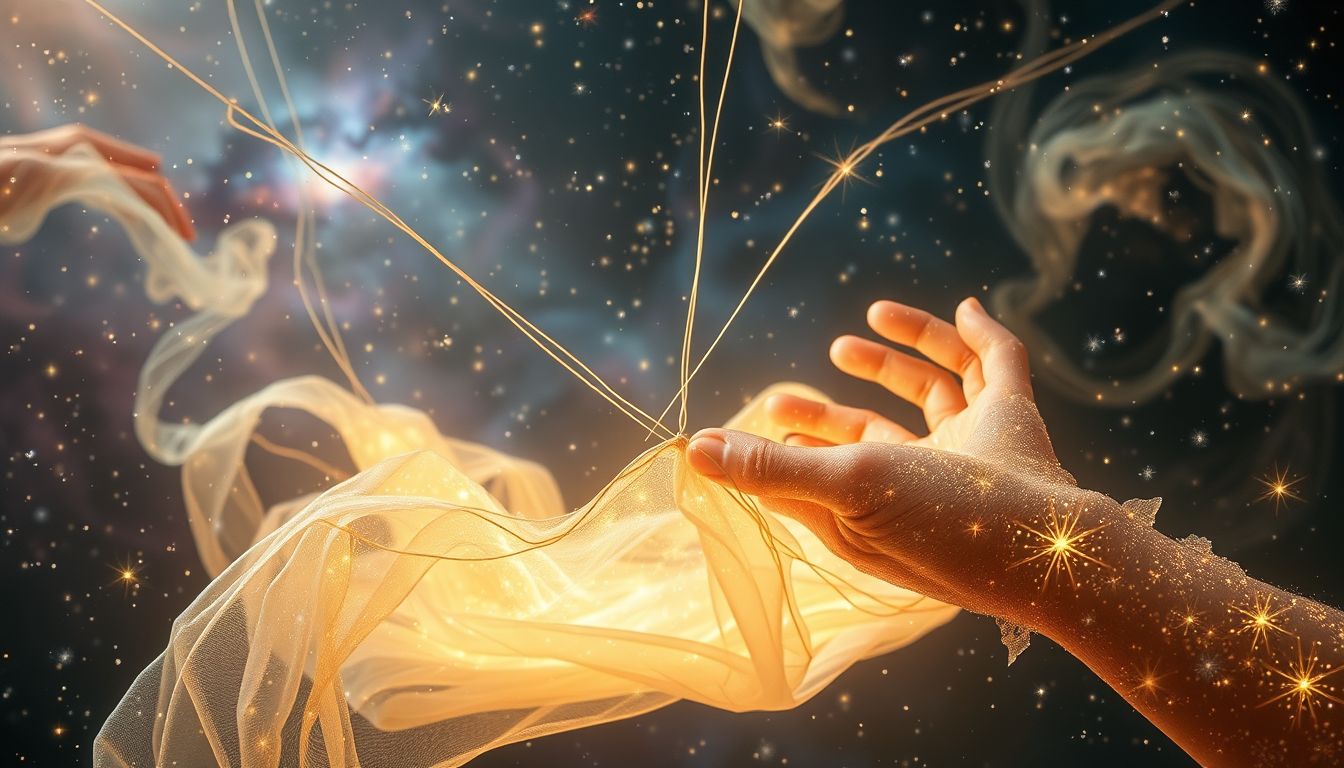 Eine reparierte Aufbettung symbolisiert Heilung und Selbstfürsorge im Traum.