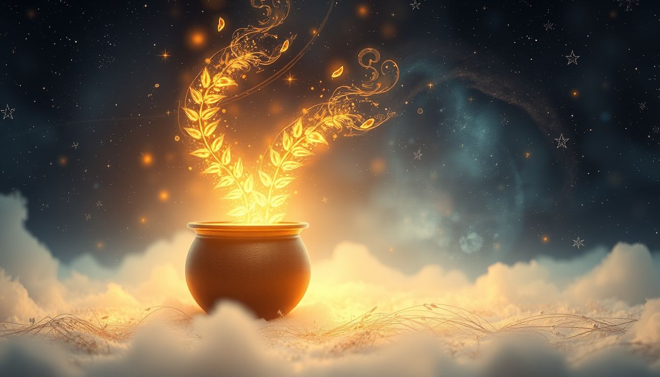 Im Traum Gerstensuppe kochen symbolisiert nährende Heilung und Wohlstand.